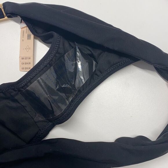 🔥Victoria Secret Swimsuit bikini set black 38C/Small New - Picture 13 of 13